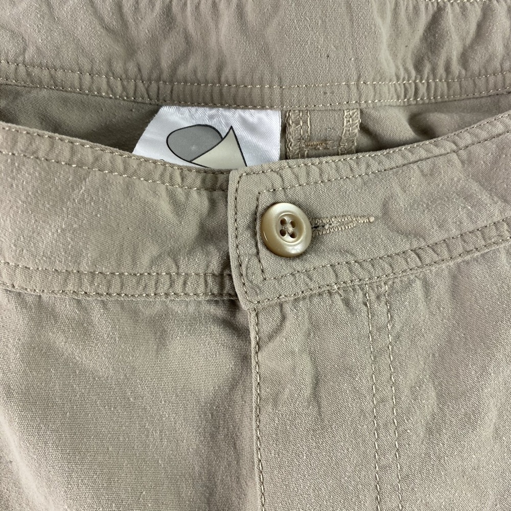 Clothing Arts Pants Mens 42x32 Khaki Nylon Cargo Hiking Pickpocket Proof Outdoor - Picture 9 of 16